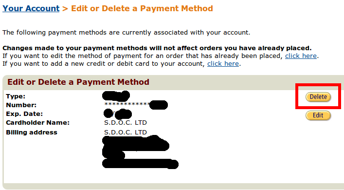 How to Delete Credit Card from AWS: Quick & Secure